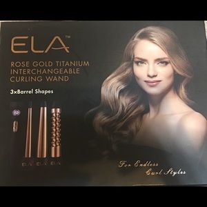 Ela curling wand set